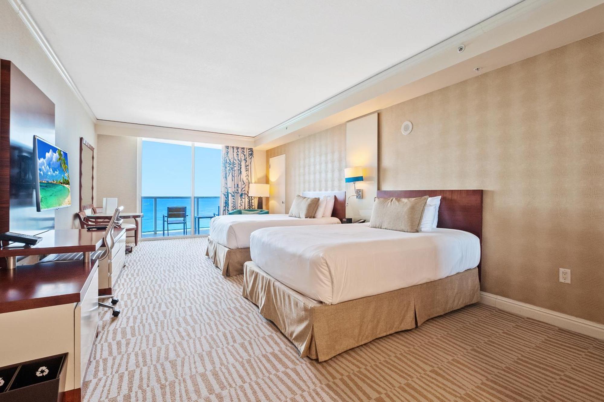 Trump International Deluxe 2 Queen Bed Ocean Front Sunny Isles Beach Exterior foto